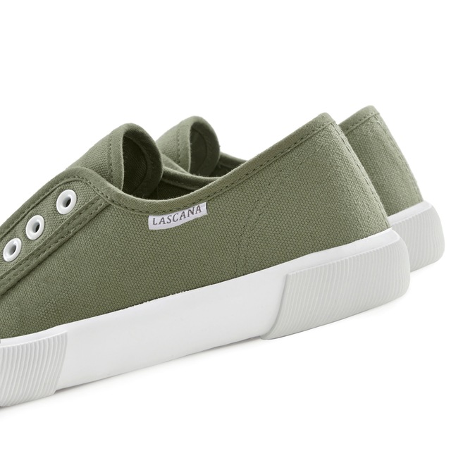 LASCANA Sneaker »Slip-On-Sneaker,« Slipper, Halbschuh bequem zum Reinschlüpfen VEGAN