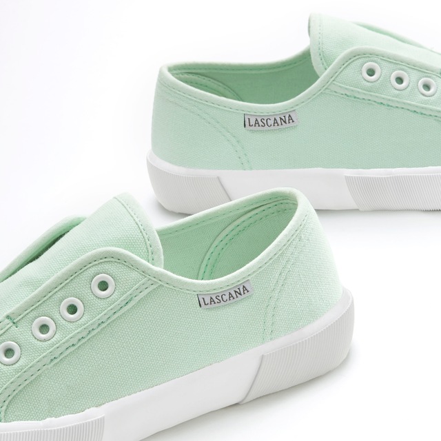 LASCANA Sneaker »Slip-On-Sneaker,« Slipper, Halbschuh bequem zum Reinschlüpfen VEGAN