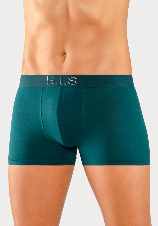 H.I.S Boxer »Boxershorts für Herren« Packung, 5 Stk. Logo Webbund mit 3D Effekt