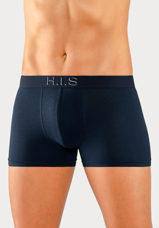 H.I.S Boxer »Boxershorts für Herren« Packung, 5 Stk. Logo Webbund mit 3D Effekt