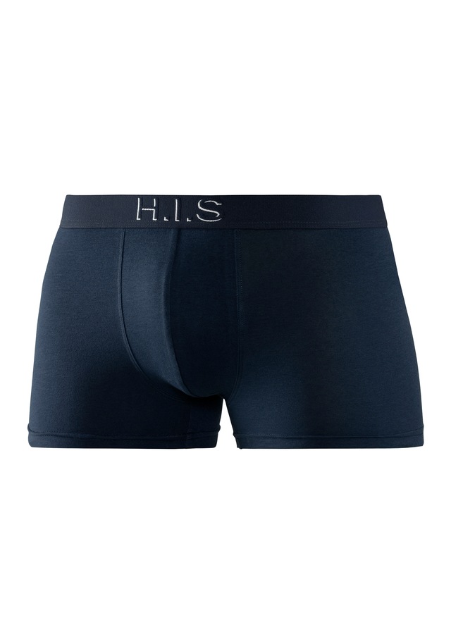 H.I.S Boxer »Boxershorts für Herren« Packung, 5 Stk. Logo Webbund mit 3D Effekt