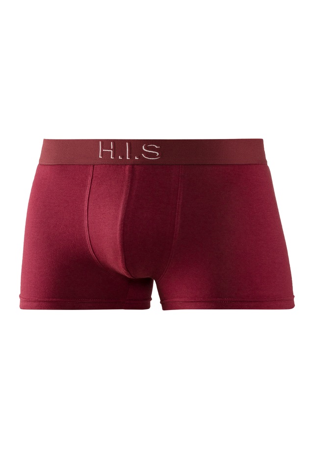 H.I.S Boxer »Boxershorts für Herren« Packung, 5 Stk. Logo Webbund mit 3D Effekt