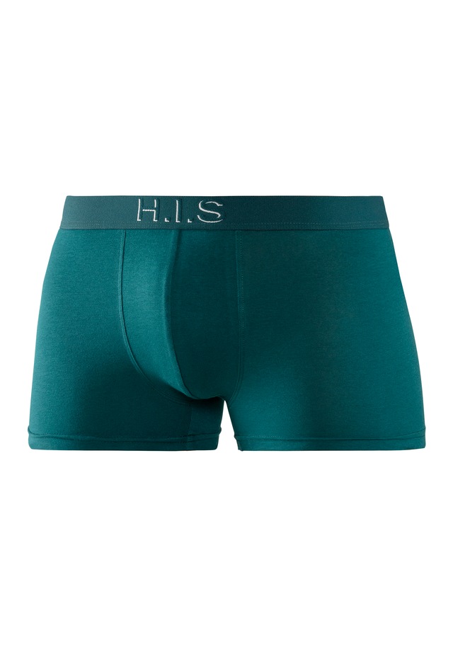 H.I.S Boxer »Boxershorts für Herren« Packung, 5 Stk. Logo Webbund mit 3D Effekt