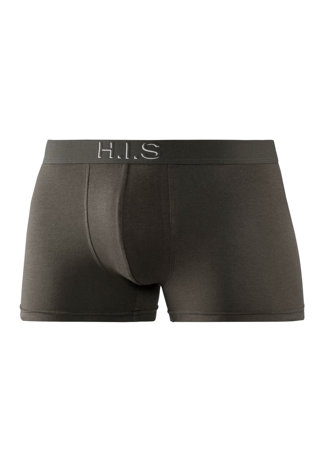 H.I.S Boxer »Boxershorts für Herren« Packung, 5 Stk. Logo Webbund mit 3D Effekt