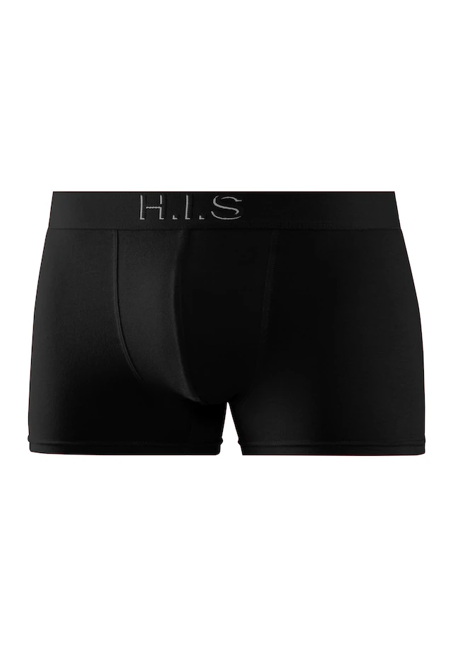 H.I.S Boxer »Boxershorts für Herren« Packung, 5 Stk. Logo Webbund mit 3D Effekt