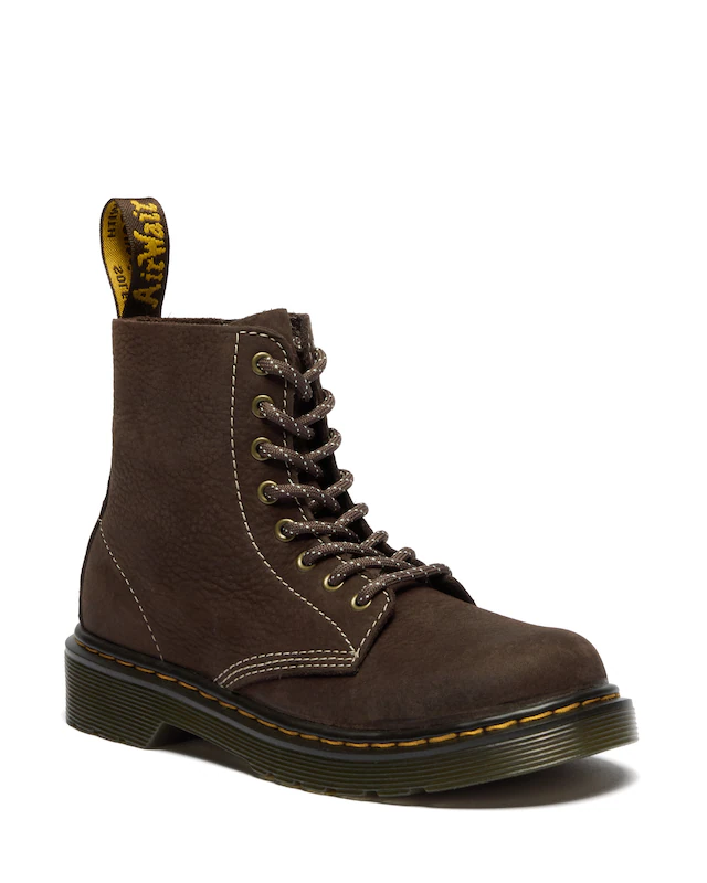 DR. MARTENS Schnürstiefel »8 Eye Boot ROMARIO« Kinderschuh, Freizeitstiefel mit zusätzlichem Innenreißverschluss