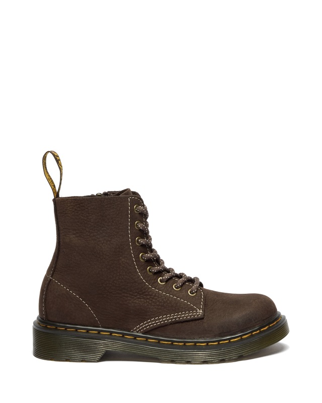 DR. MARTENS Schnürstiefel »8 Eye Boot ROMARIO« Kinderschuh, Freizeitstiefel mit zusätzlichem Innenreißverschluss