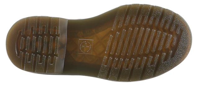 DR. MARTENS Schnürstiefel »8 Eye Boot ROMARIO« Kinderschuh, Freizeitstiefel mit zusätzlichem Innenreißverschluss