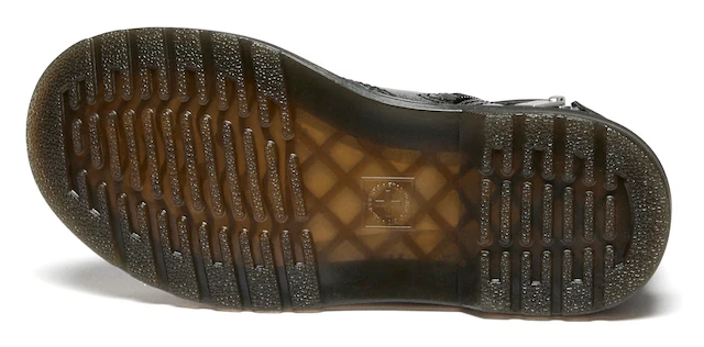 DR. MARTENS Schnürstiefel »8 Eye Boot ROMARIO« Kinderschuh, Freizeitstiefel mit zusätzlichem Innenreißverschluss