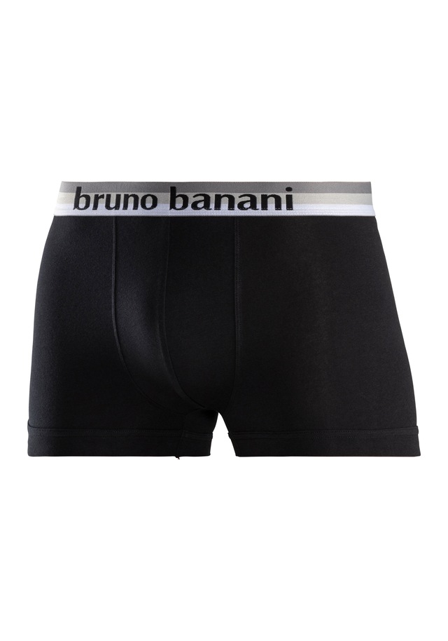 Bruno Banani Boxer »Boxershorts für Herren« Packung, 5 Stk. mit Streifen Logo Webbund