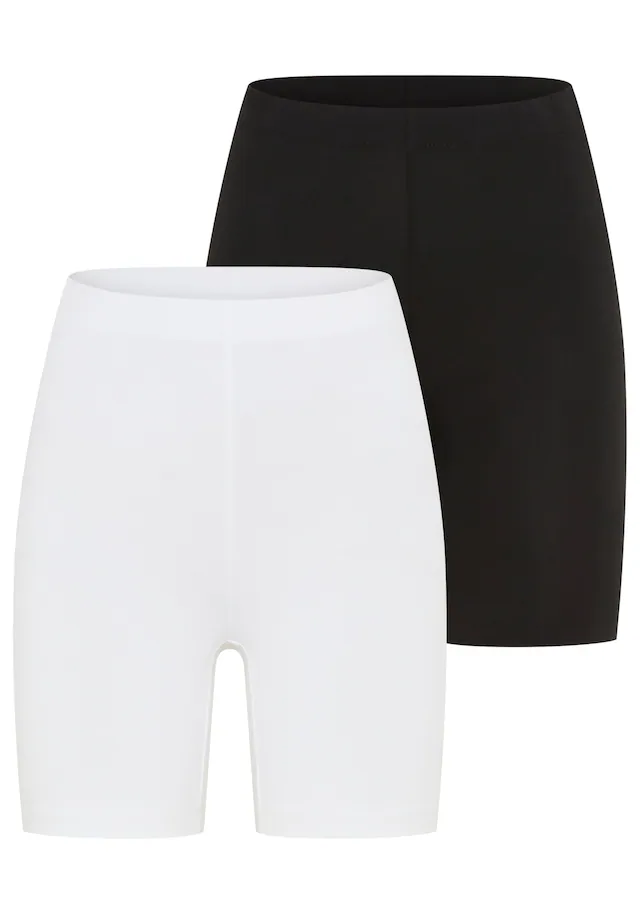 Tamaris Radlerhose »aus softer Jersey-Qualität mit bequemem Gummizug« zum Unterziehen unter Kleidern und Röcken - im Set