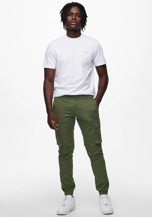 ONLY & SONS Cargohose »ONSCAM STAGE CARGO CUFF LIFE 6687 NOOS«