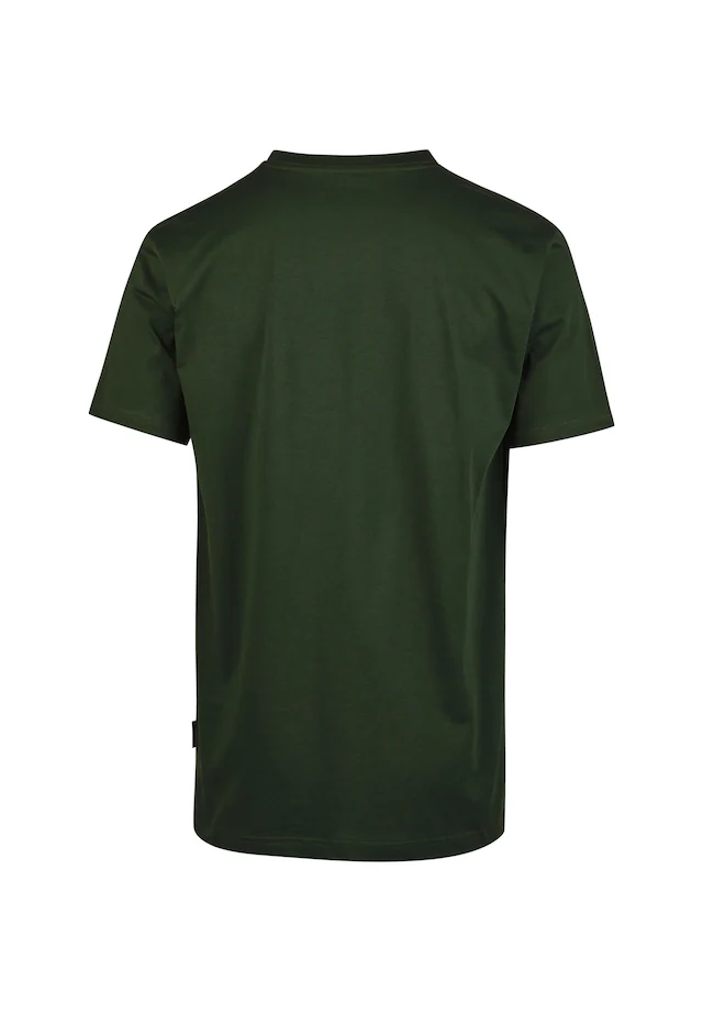 Cleptomanicx T-Shirt »Embro Gull« mit Gull-Stickerei