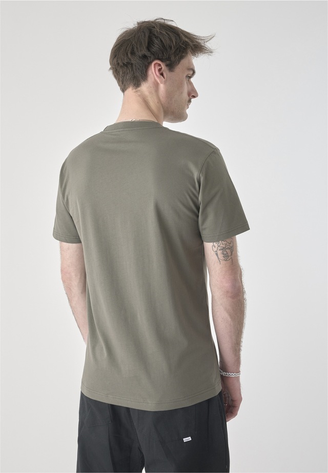 Cleptomanicx T-Shirt »Embro Gull« mit Gull-Stickerei