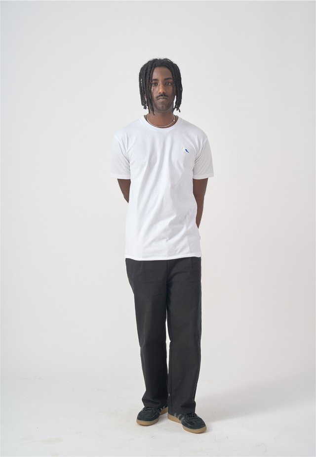 Cleptomanicx T-Shirt »Embro Gull« mit Gull-Stickerei