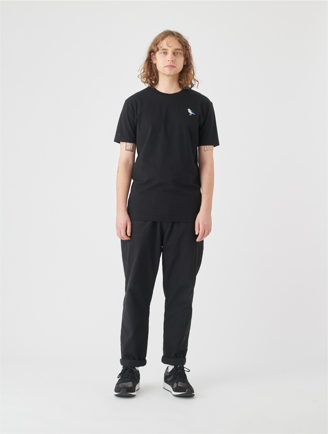 Cleptomanicx T-Shirt »Embro Gull« mit Gull-Stickerei