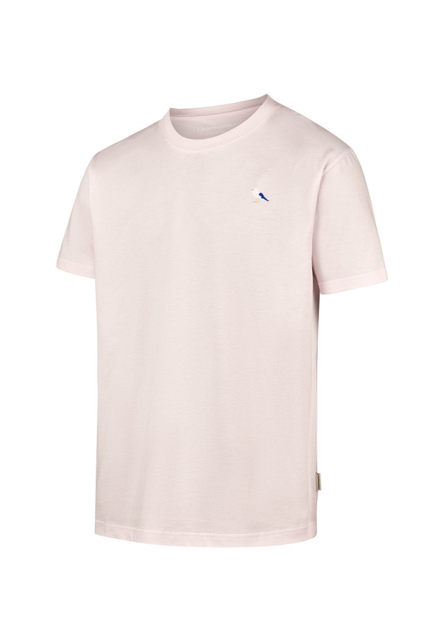 Cleptomanicx T-Shirt »Embro Gull« mit Gull-Stickerei