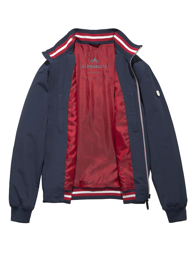 ALPENBLITZ Blouson »Brügge« Übergangsjacke im casualer Stil, mit Stehkragen