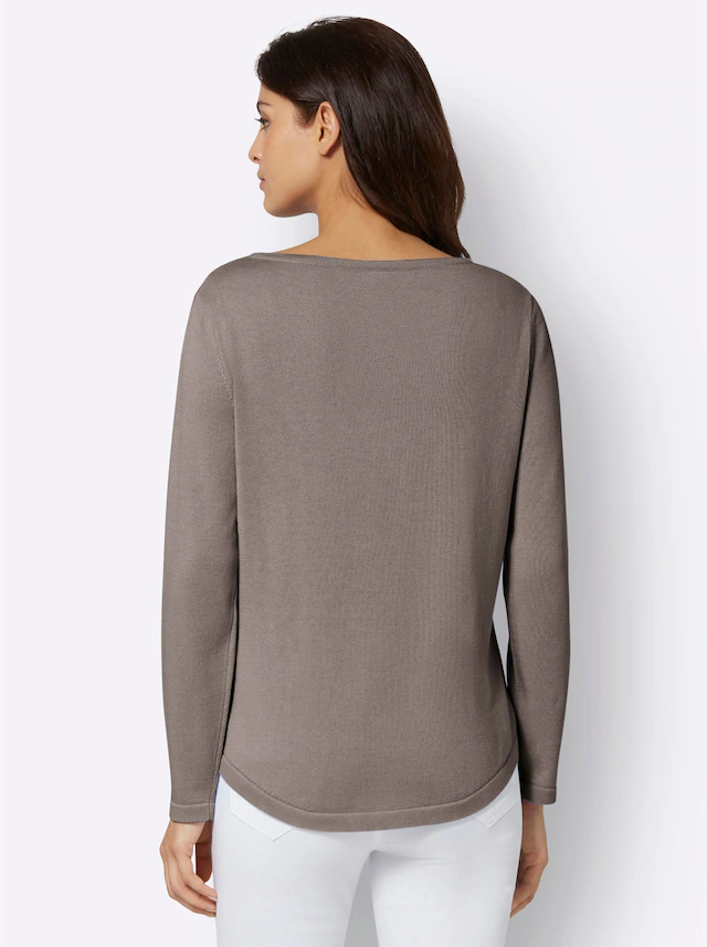 Inspirationen Rundhalspullover »Pullover«