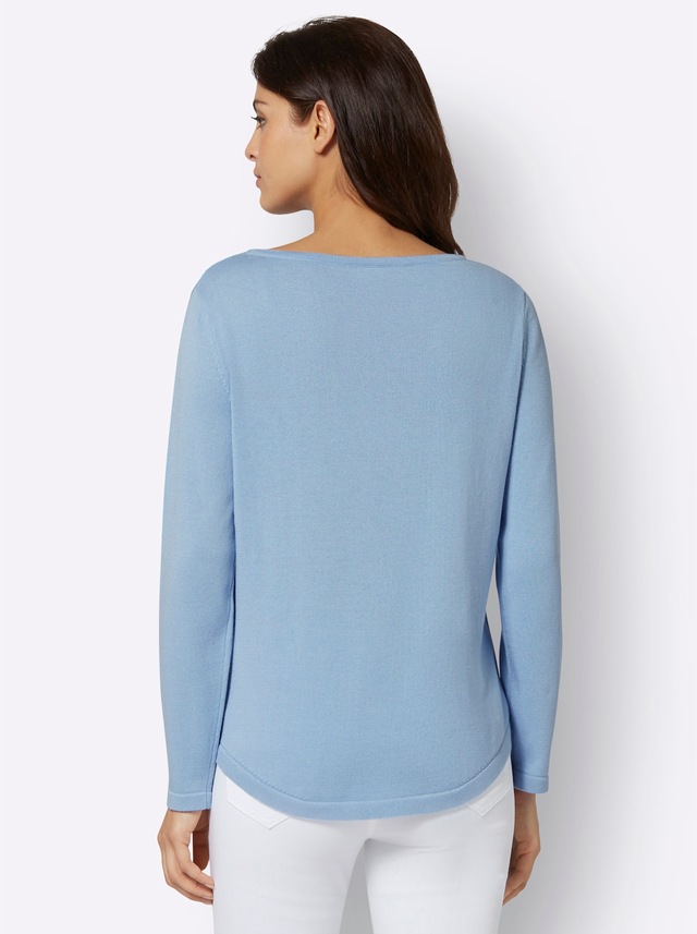 Inspirationen Rundhalspullover »Pullover«