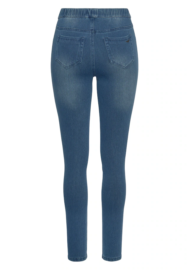 Arizona Jogg Pants »High Waist« extra-eng geschnitten, knöchellange Beinform, hoher Bund
