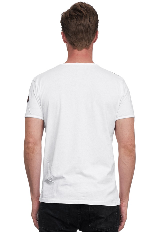 Rusty Neal T-Shirt mit seitlichem Print