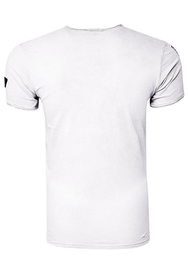 Rusty Neal T-Shirt mit seitlichem Print