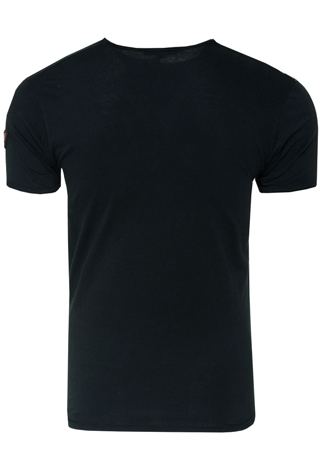 Rusty Neal T-Shirt mit seitlichem Print