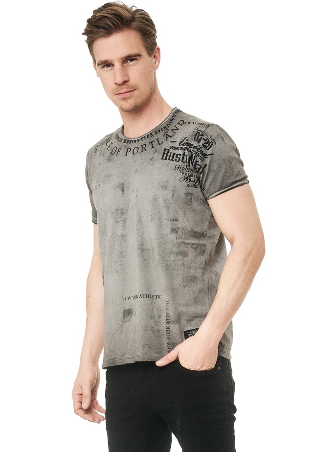 Rusty Neal T-Shirt mit modernem Print