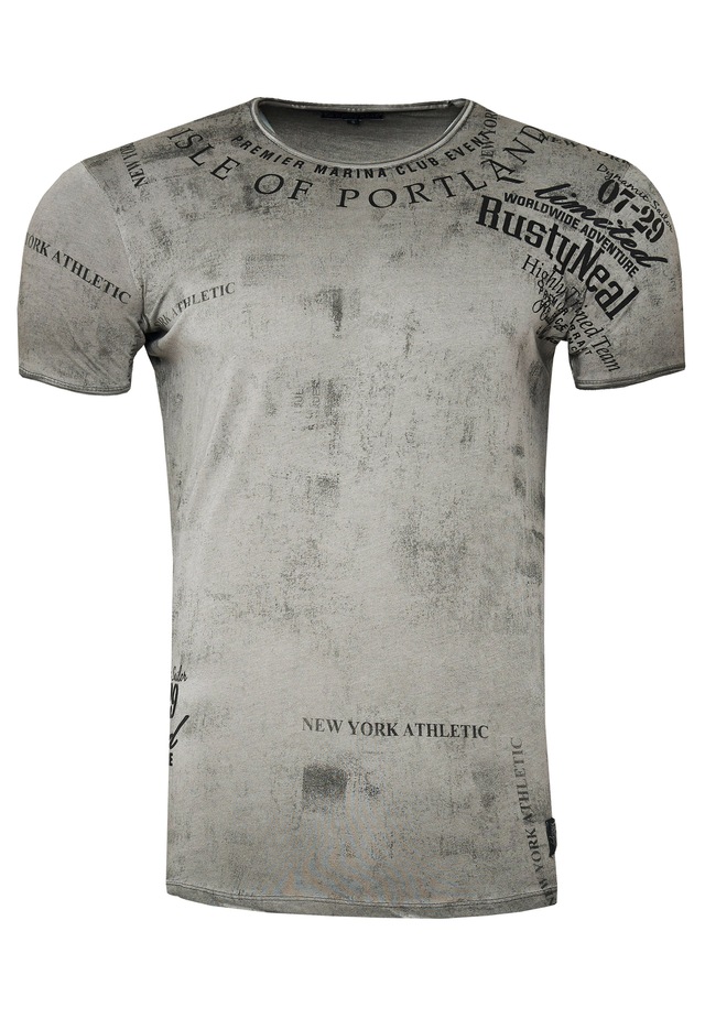 Rusty Neal T-Shirt mit modernem Print