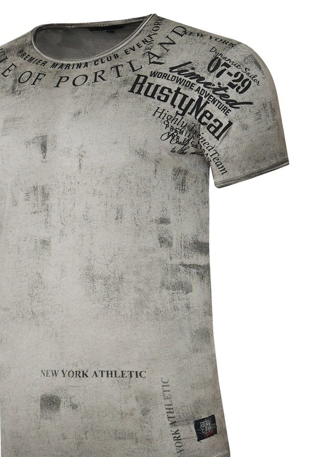 Rusty Neal T-Shirt mit modernem Print