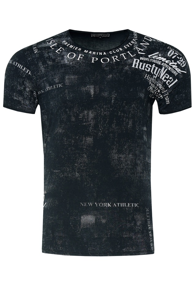Rusty Neal T-Shirt mit modernem Print