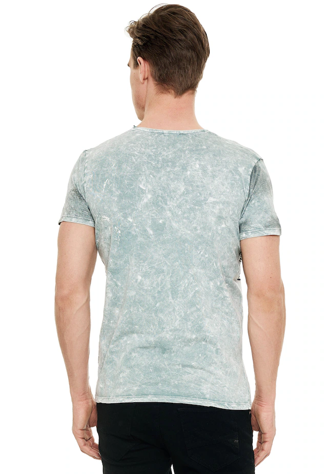 Rusty Neal T-Shirt mit eindrucksvollem Print