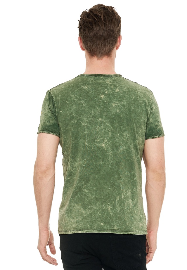 Rusty Neal T-Shirt mit eindrucksvollem Print