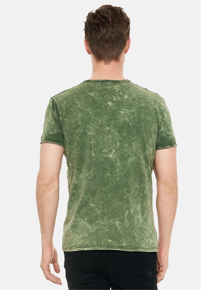 Rusty Neal T-Shirt mit eindrucksvollem Print