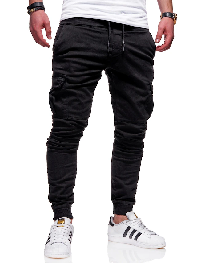 behype Cargohose »LANE« mit elastischem Bund