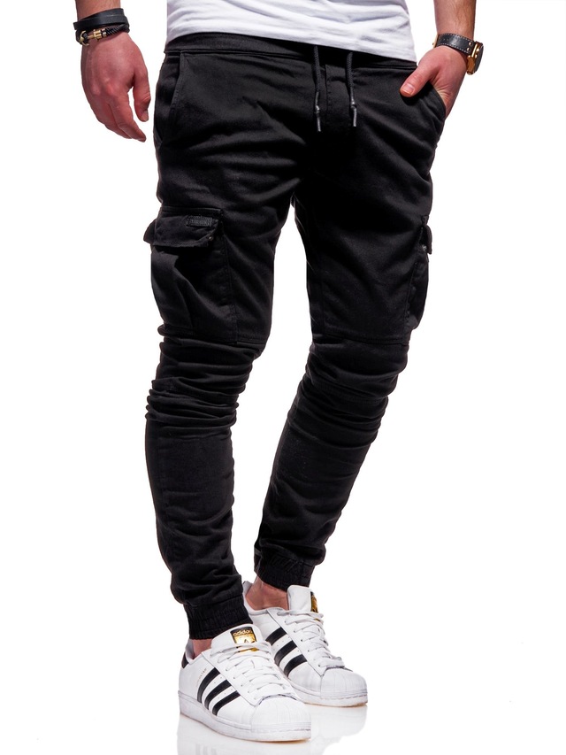 behype Cargohose »LANE« mit elastischem Bund