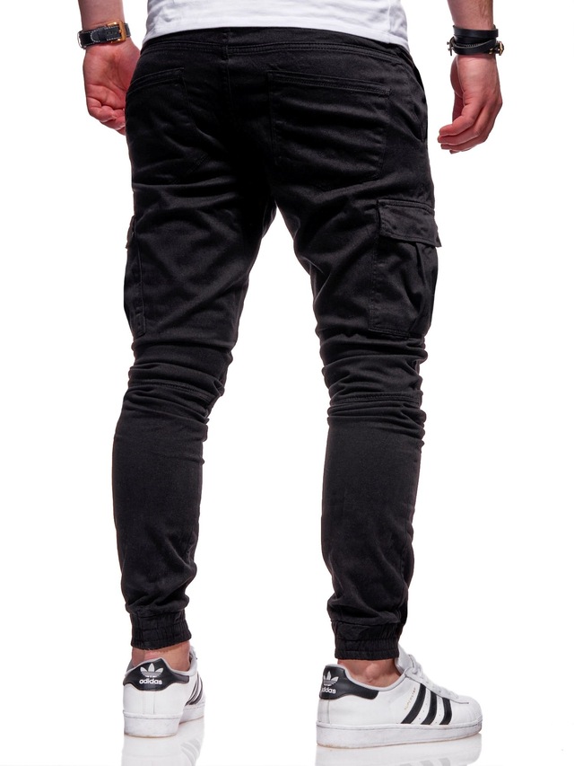 behype Cargohose »LANE« mit elastischem Bund