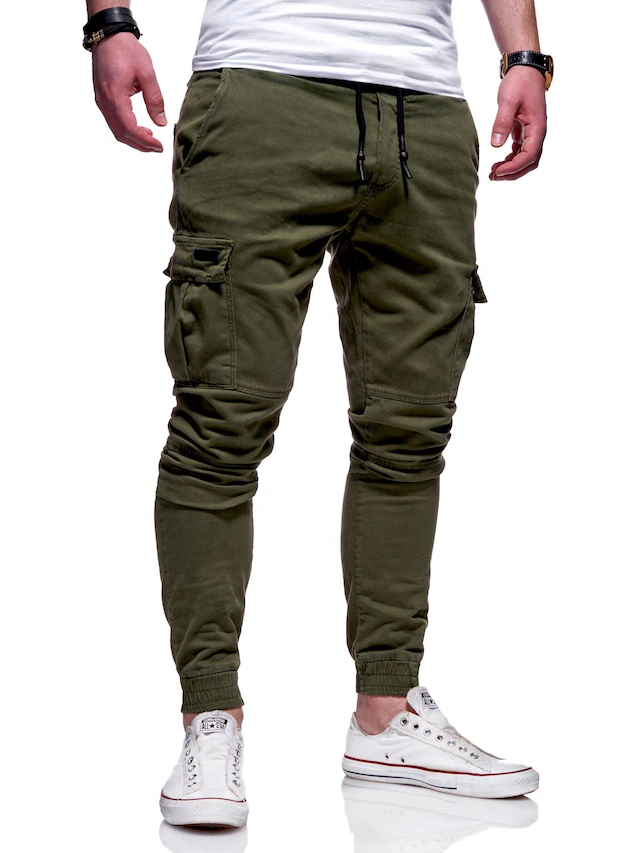 behype Cargohose »LANE« mit elastischem Bund