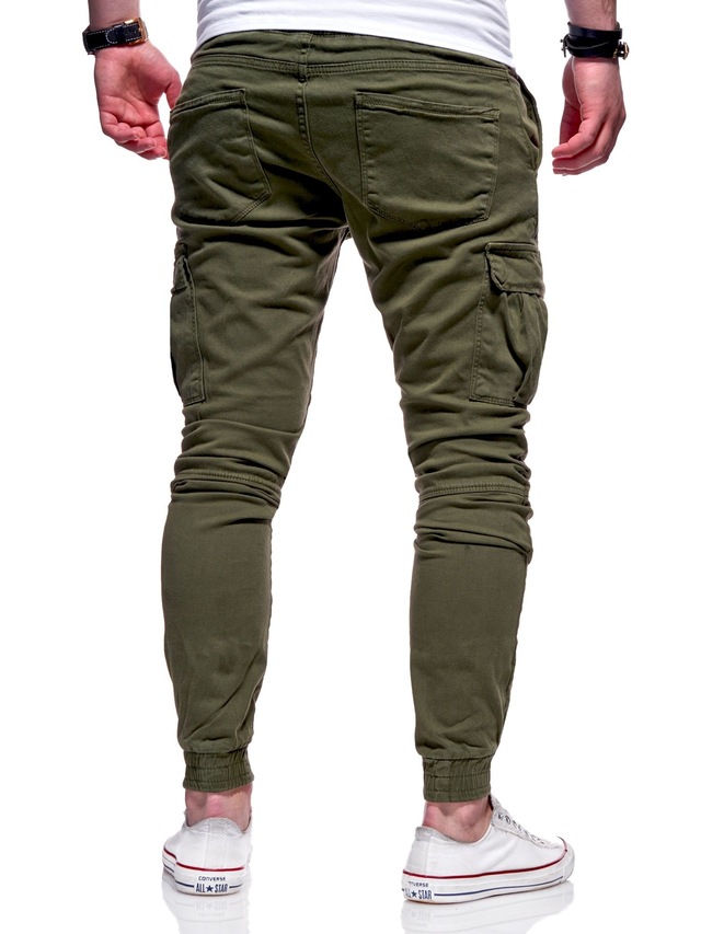 behype Cargohose »LANE« mit elastischem Bund