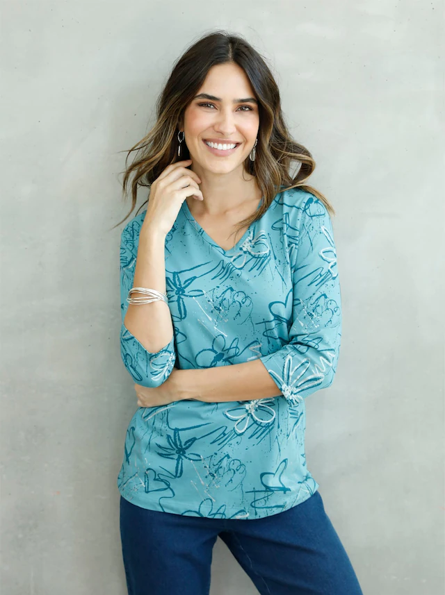 Classic Basics 3/4-Arm-Shirt »Shirt« 1 Stk.