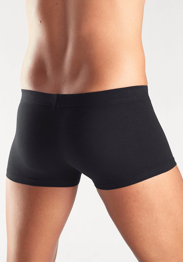 H.I.S Hipster Packung, 5 Stk. knapp sitzende Boxershorts aus Baumwollstretch