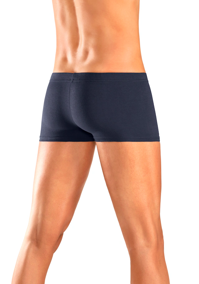 H.I.S Hipster Packung, 5 Stk. knapp sitzende Boxershorts aus Baumwollstretch