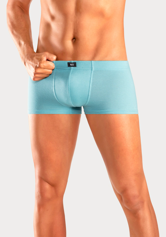 H.I.S Hipster Packung, 5 Stk. knapp sitzende Boxershorts aus Baumwollstretch
