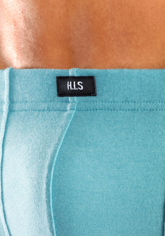 H.I.S Hipster Packung, 5 Stk. knapp sitzende Boxershorts aus Baumwollstretch