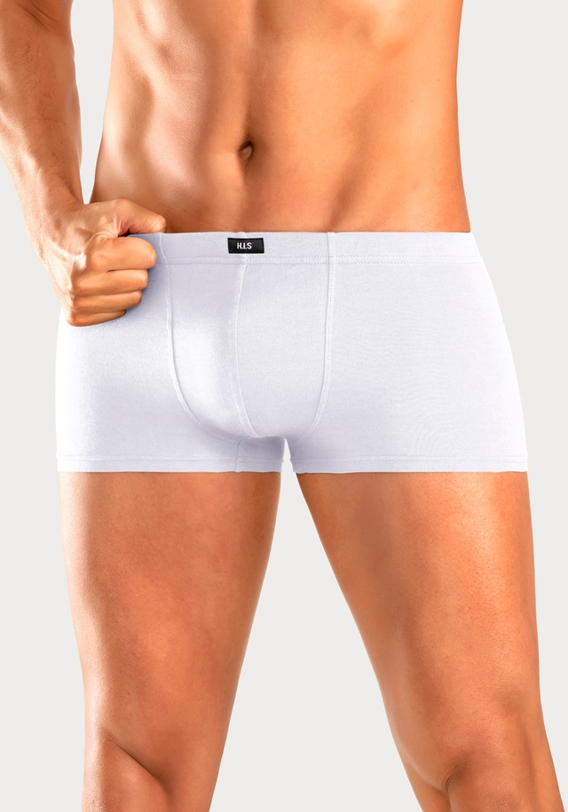 H.I.S Hipster Packung, 5 Stk. knapp sitzende Boxershorts aus Baumwollstretch