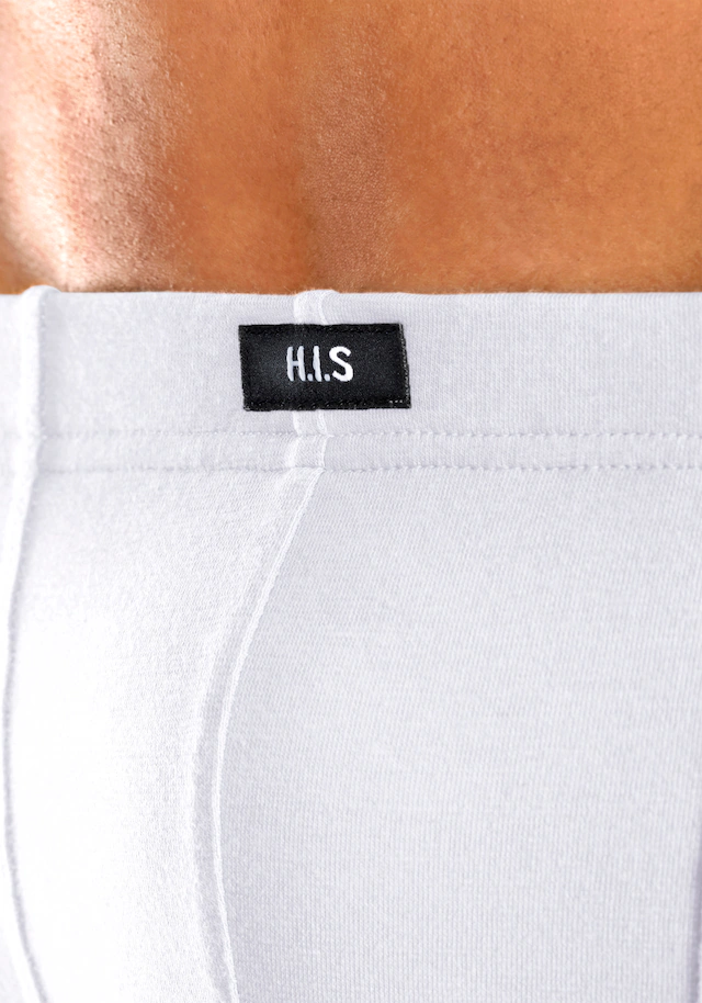 H.I.S Hipster Packung, 5 Stk. knapp sitzende Boxershorts aus Baumwollstretch