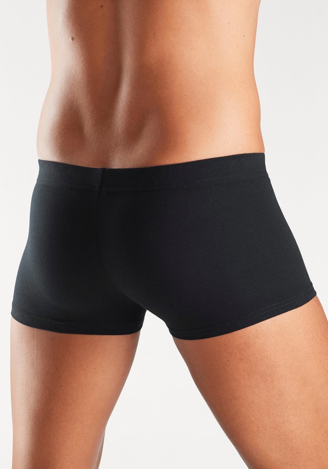 H.I.S Hipster Packung, 5 Stk. knapp sitzende Boxershorts aus Baumwollstretch