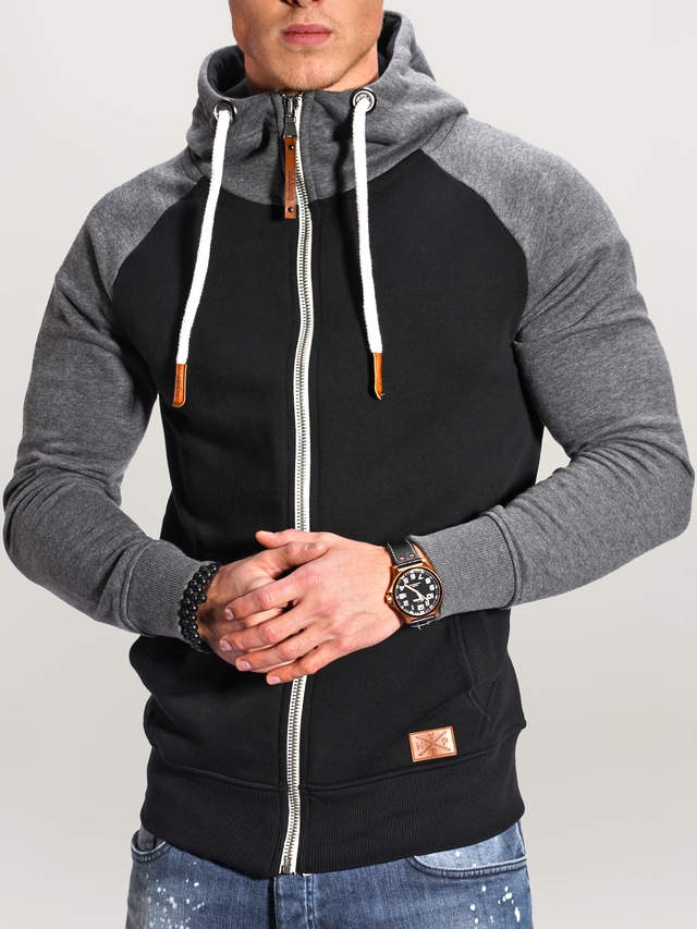 behype Sweatjacke »RAGLAN« mit Raglan-Ärmeln