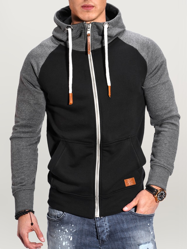 behype Sweatjacke »RAGLAN« mit Raglan-Ärmeln